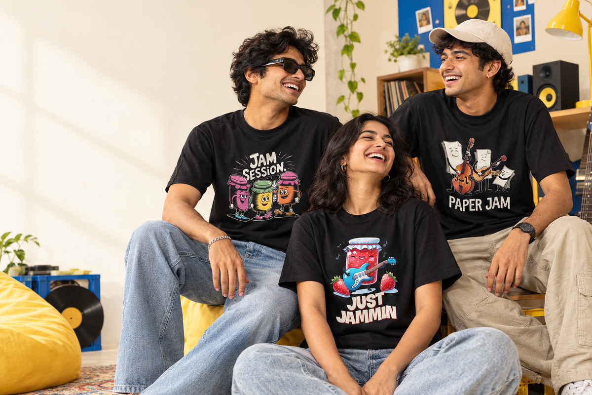 Funtastees Jam tees lifestyle hero