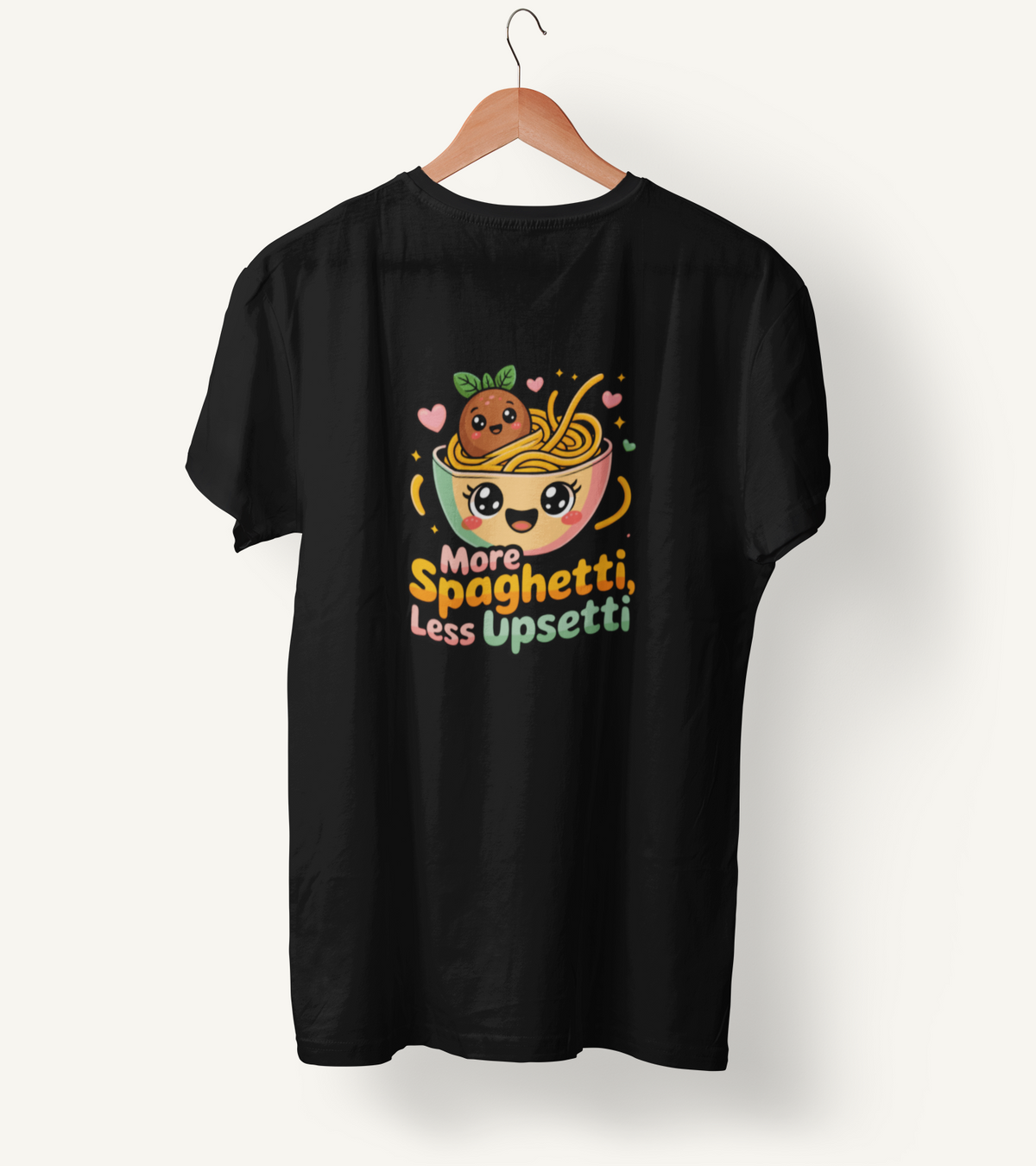 More Spaghetti Less Upsetti Unisex T-Shirt